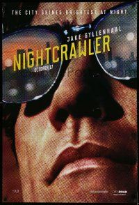 2c572 NIGHTCRAWLER teaser DS 1sh '14 cool image of Jake Gyllenhaal with sunglasses!
