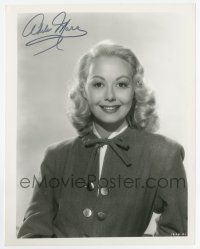 2d0945 ADELE MARA signed 8x10 REPRO still '70s smiling portrait when she was in Robin Hood of Texas!