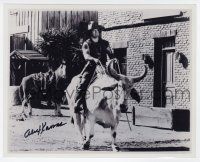 2d0948 ALEX KARRAS signed 8x10 REPRO still '80s best image as Mongo in Mel Brooks' Blazing Saddles!