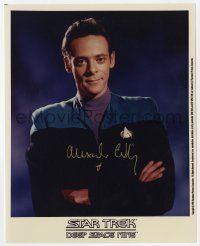 2d0671 ALEXANDER SIDDIG signed color 8x10 REPRO still '90s Dr. Bashir in Star Trek: Deep Space Nine!