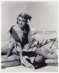 2d0952 ANGELA LANSBURY signed 8x10 REPRO still '90s great sexy portrait showing some skin!