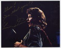 2d0676 ANN ROBINSON signed color 8x10 REPRO still '53 grabbed by alien hand from War of the Worlds!