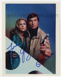 2d0707 BUCK ROGERS signed color 8x10 REPRO still '79 by BOTH Gil Gerard AND Erin Gray!