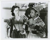 2d0983 BUTTERFLY MCQUEEN signed 8x10 REPRO still '80s Gone with the Wind's Prissy with Vivien Leigh!