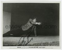 2d0479 CLINT EASTWOOD signed 8x10 still '71 great intense scene with gun from Dirty Harry!