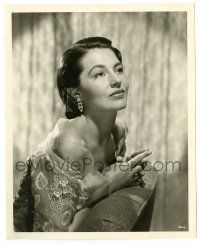 2d0481 CYD CHARISSE signed deluxe 8x10 still '50s angelic close portrait of the beautiful star!
