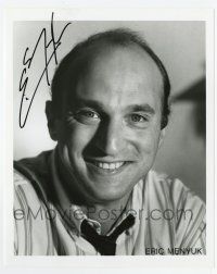 2d1016 ERIC MENYUK signed 8x10 REPRO still '90s head & shoulders smiling portrait of the actor!
