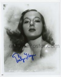 2d1020 EVELYN KEYES signed 8x10 REPRO still '80s sexy portrait of the beautiful blonde star!