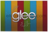 2d0383 GLEE signed color 8x12 REPRO '11 by BOTH Jenna Ushkowitz AND Alex Newell!