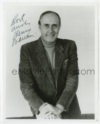 2d1033 HENRY MANCINI signed 8x10 REPRO still '80s great smiling portrait of the music composer!
