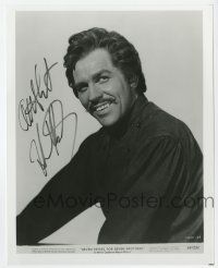 2d1037 HOWARD KEEL signed 8x10 REPRO still '80s smiling portrait in Seven Brides for Seven Brothers!