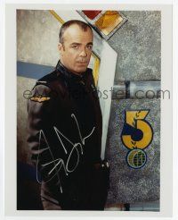 2d0784 JERRY DOYLE signed color 8x10 REPRO still '00s c/u as Michael Garibaldi in TV's Babylon 5!