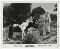 2d0510 JOE DERITA signed 8.25x10 still '59 with Moe & Larry in Have Rocket Will Travel,Three Stooges