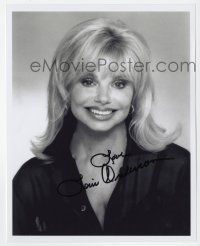 2d1088 LONI ANDERSON signed 8x10 REPRO still '90s great smiling portrait of the sexy blonde actress!