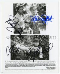 2d0545 PARADISE signed 8x10 still '91 by Melanie Griffith, Don Johnson, Elijah Wood AND Thora Birch!