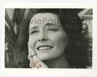 2d1112 PATRICIA NEAL signed 8x10 REPRO still '90s great close portrait later in her career!