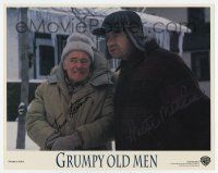 2d0075 GRUMPY OLD MEN signed LC '93 by BOTH Jack Lemmon AND Walter Matthau, great close up!