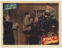 2d0084 IN FAST COMPANY signed LC '46 by Billy Benedict, who's with Leo Gorcey & Huntz Hall!