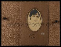 2d0120 FLORENCE VIDOR signed 5x7 photo '20s wonderful images of her by Mathis, in cool folder!