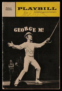 2d0180 JOEL GREY signed playbill '68 by Joel Grey, when he was in George M! on Broadway!