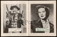 2d0210 WESTERN FILM FAIR signed souvenir program book '78 by EIGHT different people!
