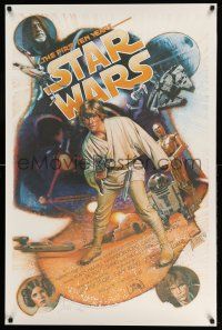 2d0639 STAR WARS THE FIRST TEN YEARS signed heavy stock 1sh '87 by Drew Struzan, numbered 2438/3000!