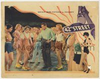 2f514 42nd STREET LC '33 Ginger Rogers watches Warner Baxter chewing out Ruby Keeler!