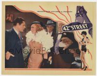 2f515 42nd STREET LC '33 Ginger Rogers confronts Warner Baxter with her lapdog behind her!
