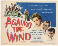 2f011 AGAINST THE WIND TC '49 Charles Crichton, Simone Signoret and Robert Beatty, Ealing!