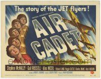 2f012 AIR CADET TC '51 the story of U.S. Air Force jet pilots, cool airplane art!