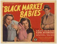 2f036 BLACK MARKET BABIES TC '46 Ralph Morgan, sleazy women sell their infants for cash!