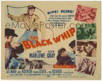 2f037 BLACK WHIP TC '56 what was the secret HORROR of this strange killer of the West?