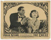 2f589 CHEAT black & white LC '23 Pola Negri refuses to sleep with Indian man to settle her debt!