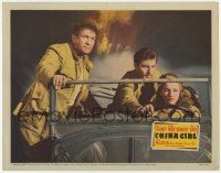 2f593 CHINA GIRL LC '42 George Montgomery helps Lynn Bari drive Jeep with Victor McLaglen!