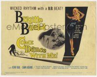 2f052 COME DANCE WITH ME TC '60 Voulez-vous Danser avec Moi?, art of sexy Brigitte Bardot!