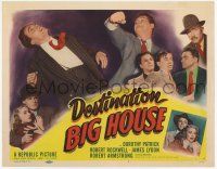 2f084 DESTINATION BIG HOUSE TC '50 Dorothy Patrick, Robert Rockwell, James Lydon, crime!