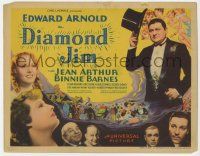2f090 DIAMOND JIM TC '35 Edward Arnold as Jim Brady, Jean Arthur, written by Preston Sturges!