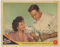 2f635 DR. KILDARE'S VICTORY LC '41 Ann Ayars wants to give doctor Lew Ayres a temperature!