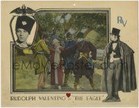 2f645 EAGLE LC '25 masked avenger Ruldolph Valentino saves pretty Vilma Banky from masked thugs!