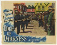 2f647 EDGE OF DARKNESS LC '42 Nazi soldiers about to kill Norwegian resistance fighters in WWII!