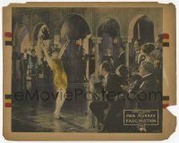 2f654 FASCINATION LC '22 Mae Murray dances in sexy dress with bull horns for a Spanish toreador!