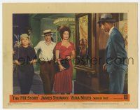 2f655 FBI STORY LC #8 '59 James Stewart w/Jean Willes as Lady in Red by real Gable movie poster!