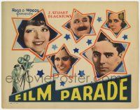 2f660 FILM PARADE LC '33 all-star compilation w/Charlie Chaplin, Clara Bow, Gloria Swanson +more!