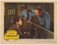 2f669 FRAMED LC #2 '47 Glenn Ford talks to condemned Edgar Buchanan in prison, but can he help him!