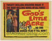 2f145 GOD'S LITTLE ACRE TC '58 Aldo Ray & sexy Tina Louise, anything goes in this Georgia family!