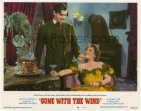 2f682 GONE WITH THE WIND LC #3 R68 Clark Gable finds understanding from pretty Ona Munson!