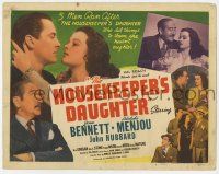 2f178 HOUSEKEEPER'S DAUGHTER TC R46 Joan Bennett did things to five men she shouldn't have!