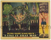 2f722 I LIKE IT THAT WAY LC '34 great image of Gloria Stuart w/scantily clad girls behind flowers!
