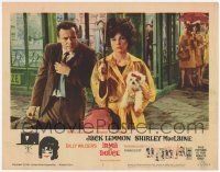 2f731 IRMA LA DOUCE LC #1 '63 Jack Lemmon by Shirley MacLaine & dog under umbrella, Billy Wilder!