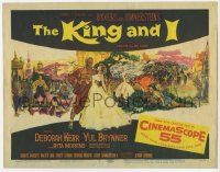 2f201 KING & I TC '56 Deborah Kerr & Yul Brynner in Rodgers & Hammerstein's musical!